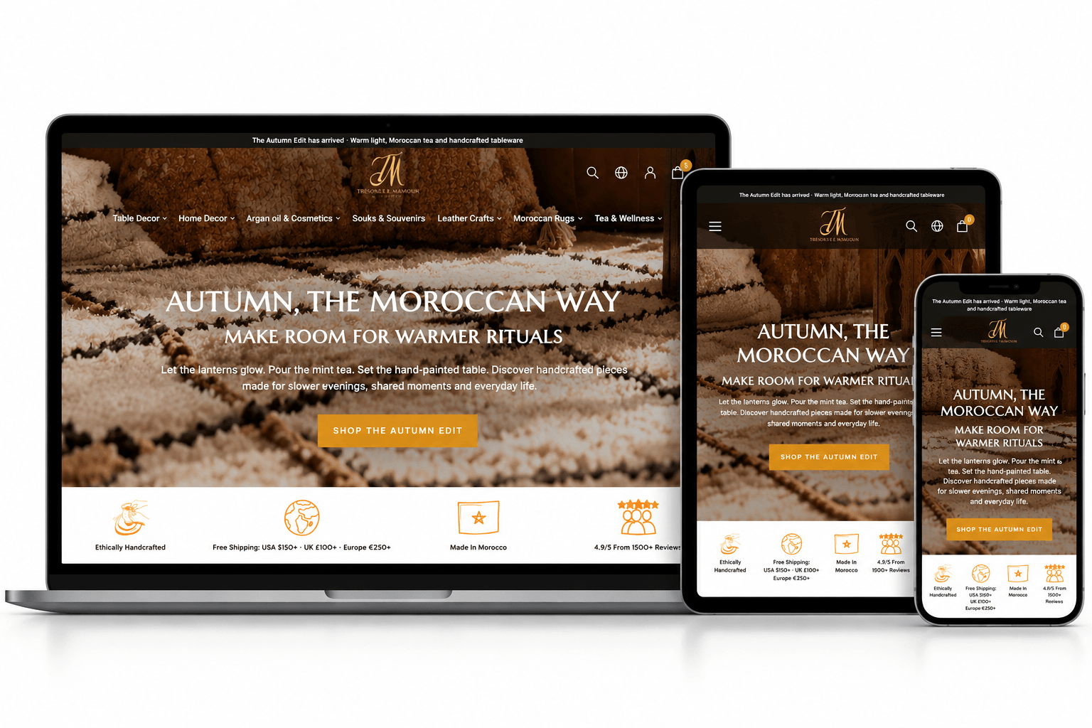 Trésors El Mamoun – SEO & International E-commerce Growth